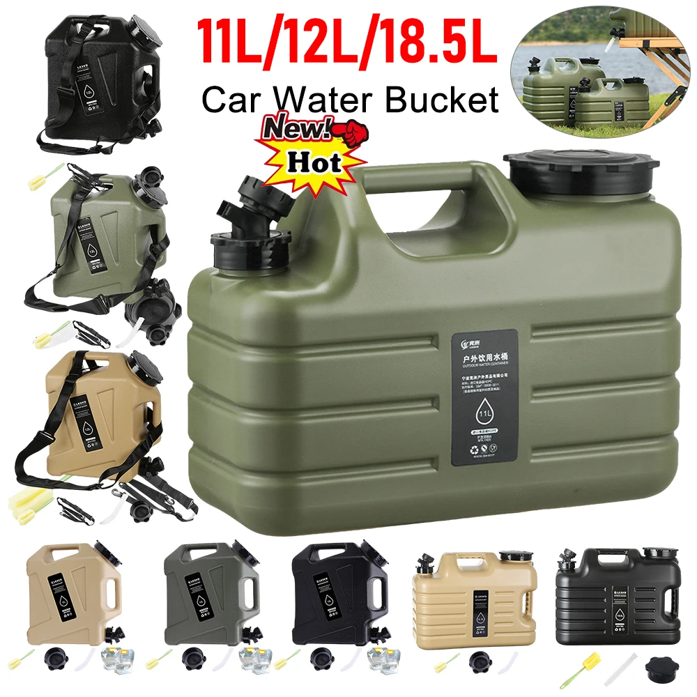11/12/18.5L Water Bucket Large – обзор и цена Camping Cooking And Drinking
