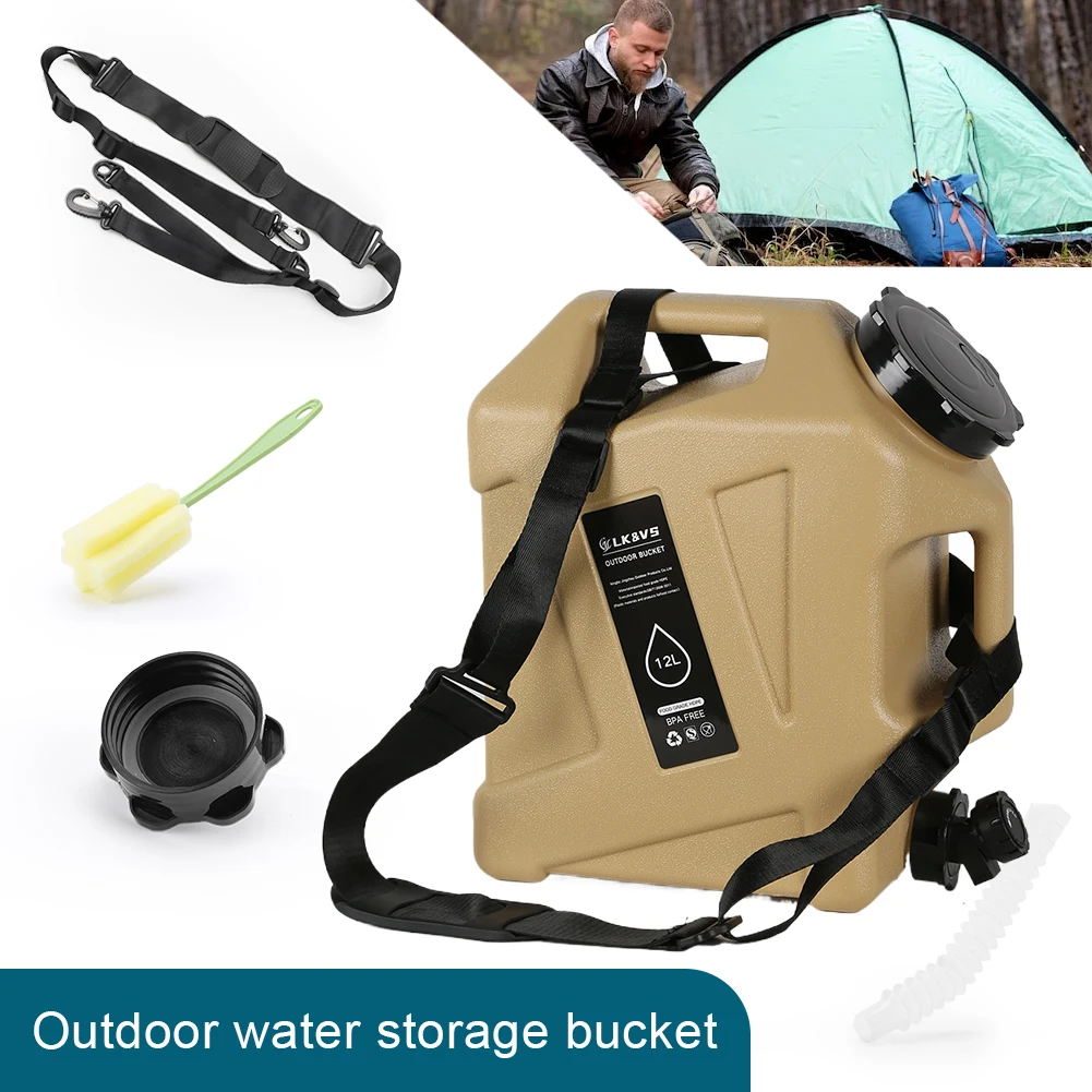 11/12/18.5L Water Bucket Large – обзор и цена Camping Cooking And Drinking