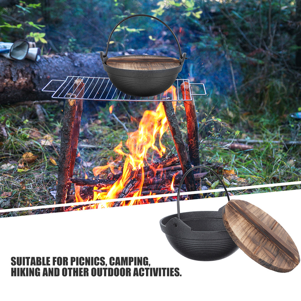 Iron Stewing Pot Japanese Styl – обзор и цена Japanese Camping Cooking