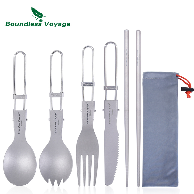 Boundless Voyage Titanium Camp – обзор и цена Camp Spork Set
