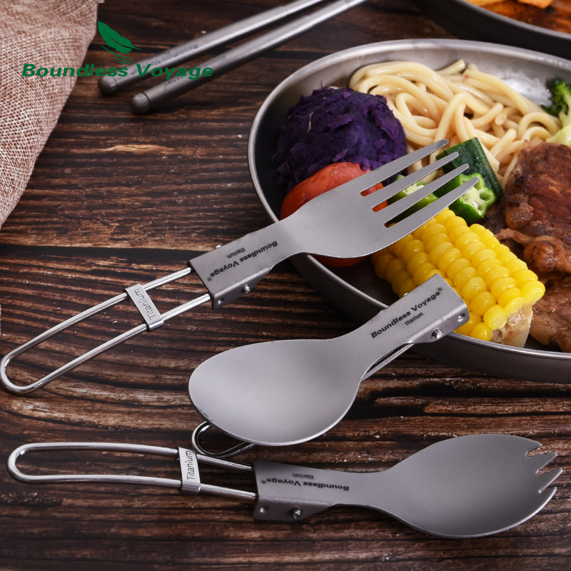 Boundless Voyage Titanium Camp – обзор и цена Camp Spork Set