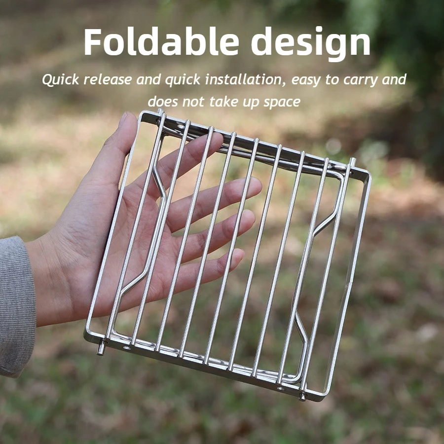 Folding Portable Outdoor Barbe – обзор и цена Camp Grill Portable Folding