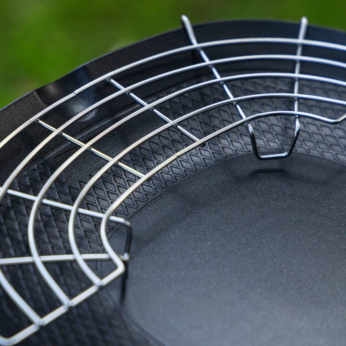 Outdoor Camping BBQ Grill Pan  – обзор и цена Camping Cooking Area
