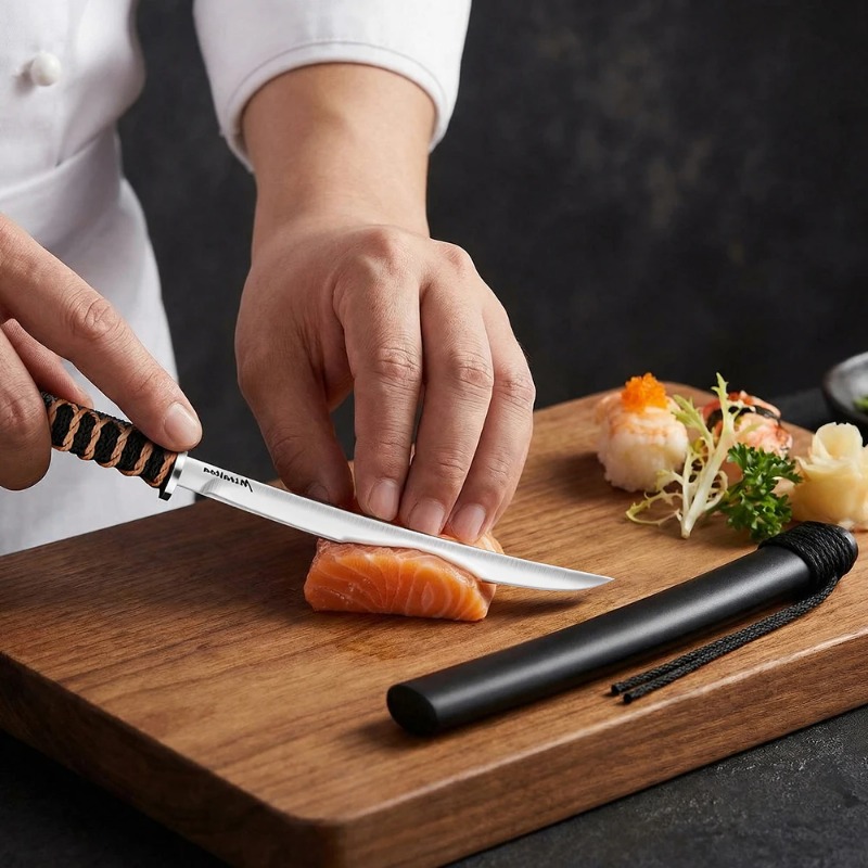 1PC Japanese style knife, for  – обзор и цена Japanese Camping Cooking