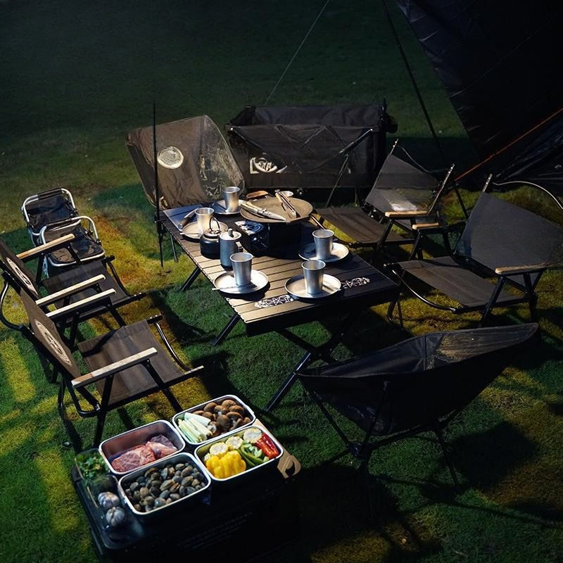Camping set Outdoor tent, cano – обзор и цена Camping Cooking Canopy
