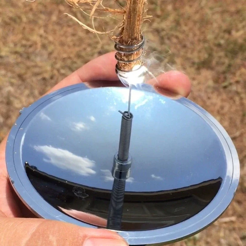 1PC Outdoor Solar Lighter Camp – обзор и цена Camping Cooking Fire