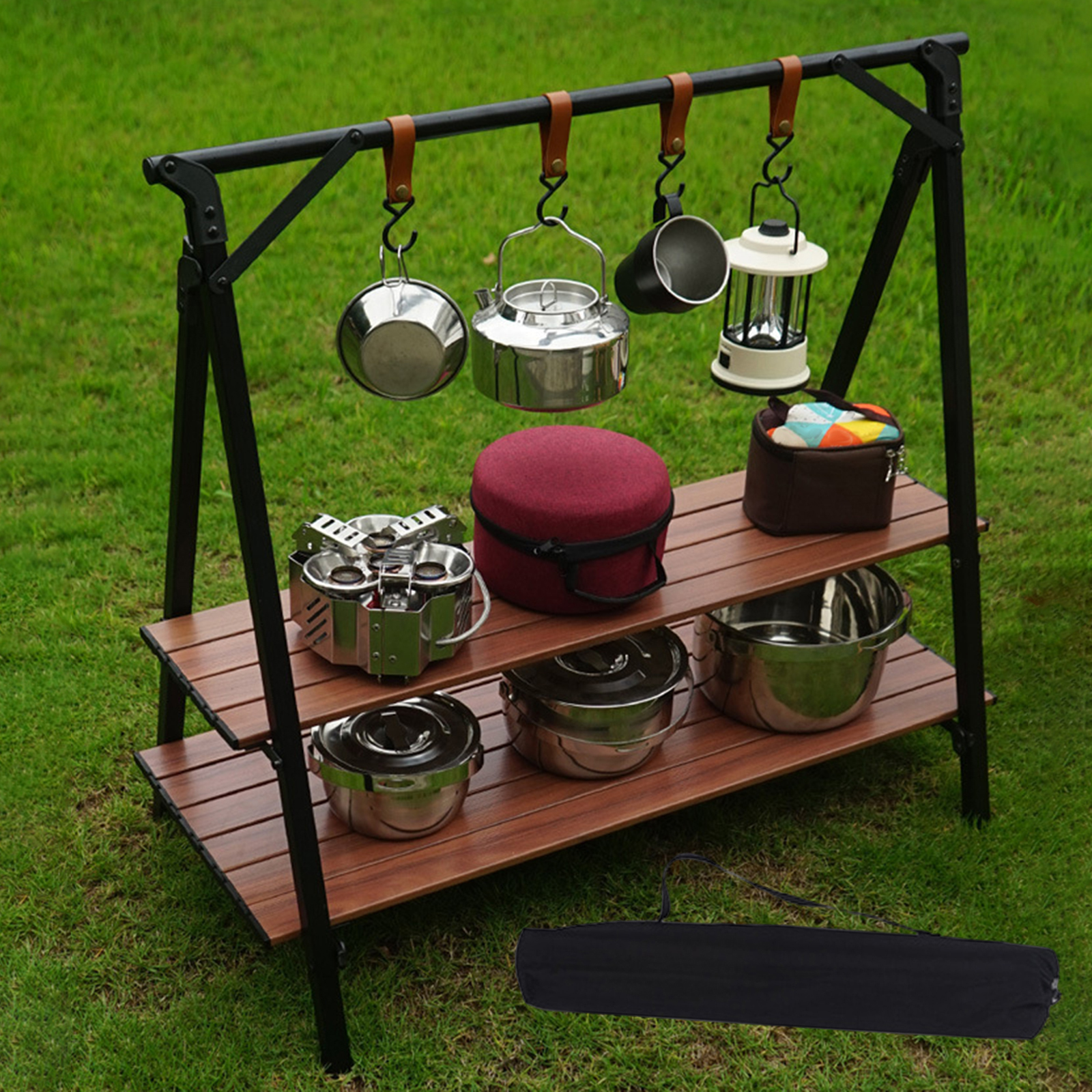 Camping Triangle Storage Rack  – обзор и цена Camping Cooking Rack