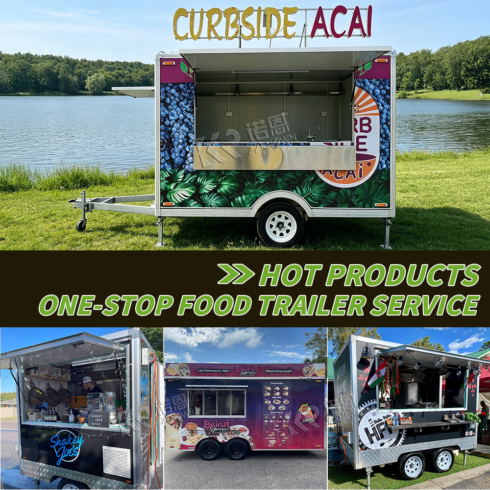 Mobile Food Trailer Fully Equi – обзор и цена Van Camping Cooking