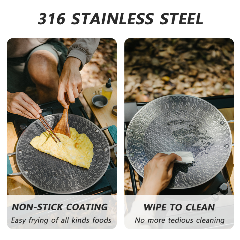 Naturehike BBQ Cooking Grill P – обзор и цена Camping Cooking Set Non Stick