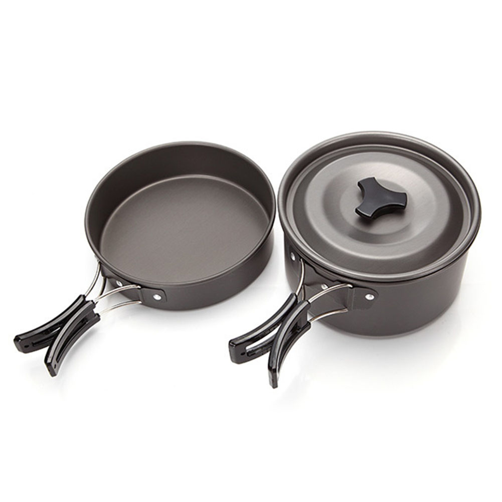 Complete Camping Kit Outdoor C – обзор и цена Camping Cooking Set Non Stick