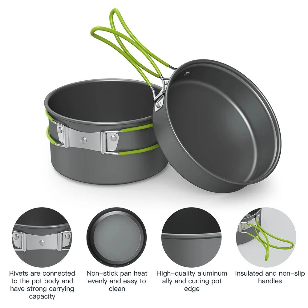 Outdoor Cooking Camping utensi – обзор и цена Camping Cooking Bundle