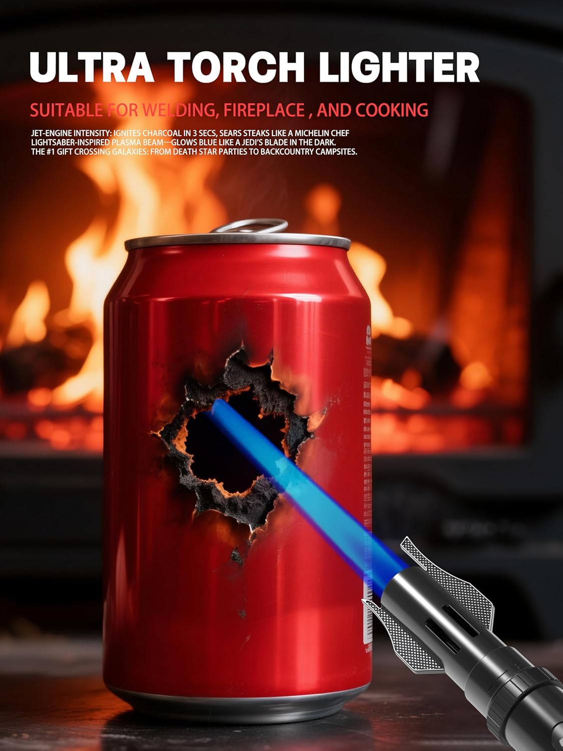 Windproof Jet Flame Torch Ligh – обзор и цена Camping Cooking Torch