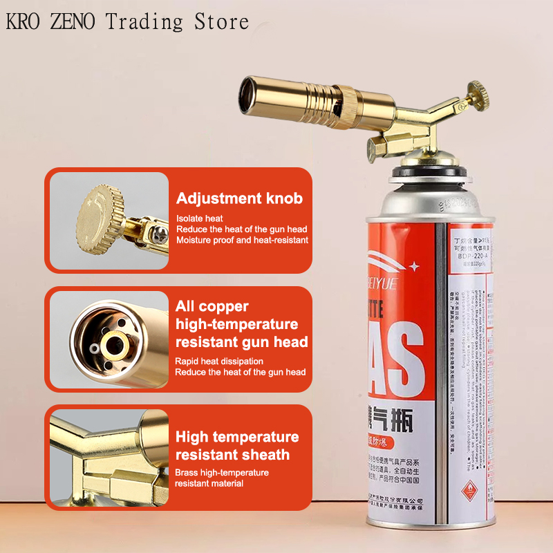 🔝Portable Welding Gas Torch Fl – обзор и цена Camping Cooking Torch