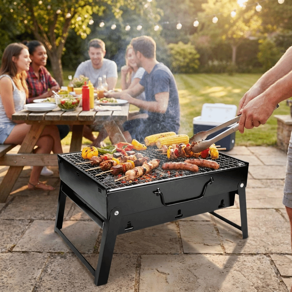 Portable Thickened BBQ Stove S – обзор и цена Camping Cooking Easy