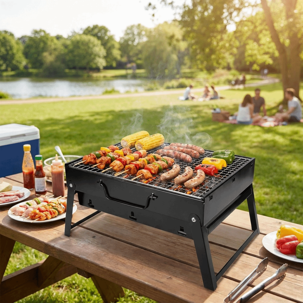 Portable Thickened BBQ Stove S – обзор и цена Camping Cooking Easy
