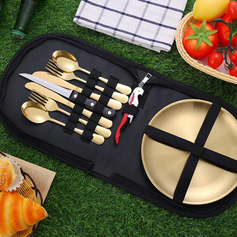 10Pcs Camping Tableware Set 30 – обзор и цена Camping Outdoor Cooking Table