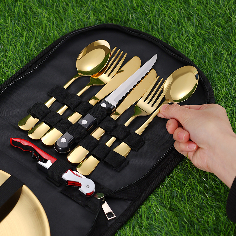 10Pcs Camping Tableware Set 30 – обзор и цена Camping Outdoor Cooking Table