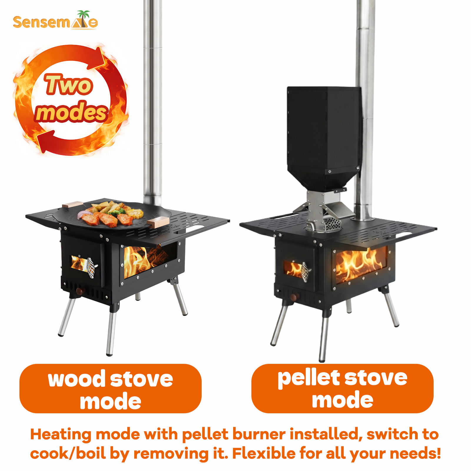 Pellet Stove Camping Stainless – обзор и цена Camp Grill Portable Folding