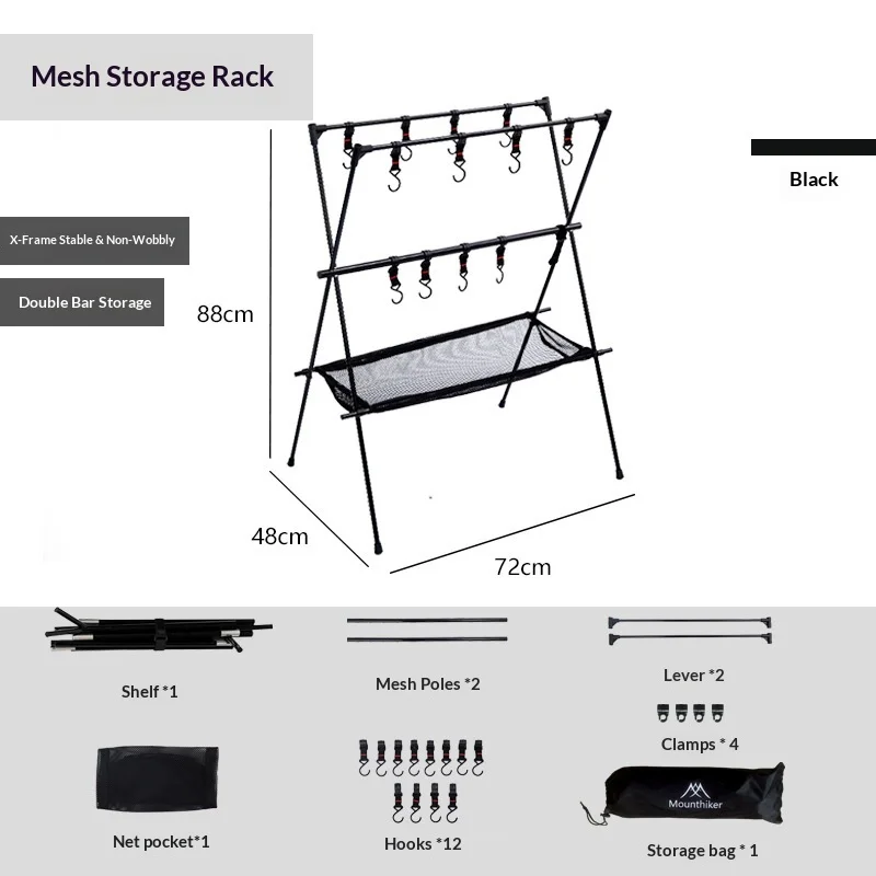 MOUNTAINHIKER Aluminum Alloy T – обзор и цена Camping Cooking Rack