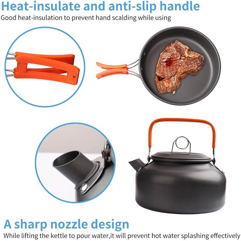Outdoor camping cooking set, n – обзор и цена Camping Cooking Bundle