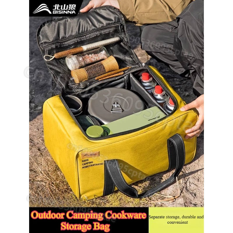 Portable Camping Cookware Set  – обзор и цена Camping Cooking Roll