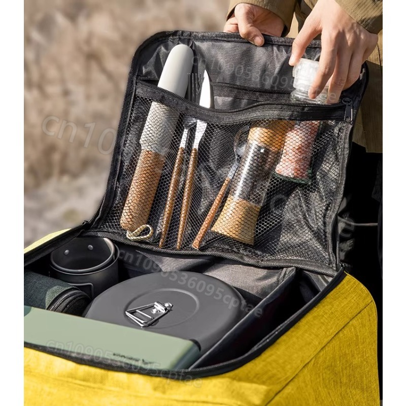 Portable Camping Cookware Set  – обзор и цена Camping Cooking Roll
