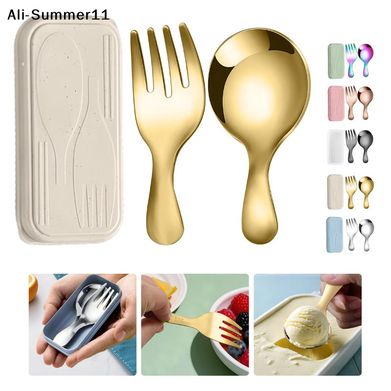 【A6L】Steel Tableware Set Spoon – обзор и цена Camping Cooking Area