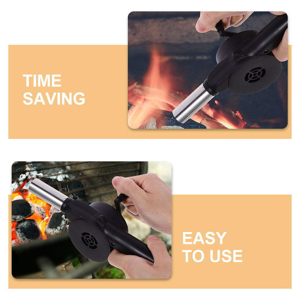 Manual Blower Black Hand Crank – обзор и цена Camping Cooking Fire